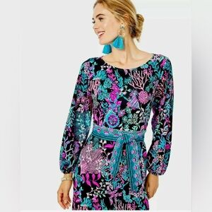 NWT Lilly Pulitzer M Shae KNEE LENGTH  dress NWT gorgeous and rare